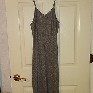 Knit Maxi grey dress
